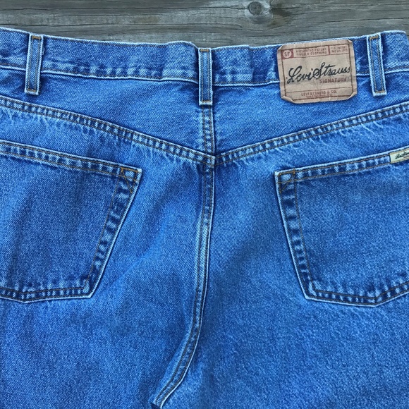 Levis Men Jeans Blue LeviStrauss Denim Cotton Regu - Picture 6 of 8